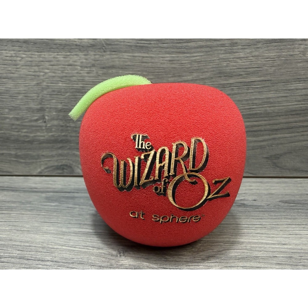 Wizard of Oz Experience Falling Apple From Ceiling Prop Sphere Las Vegas HTF Red